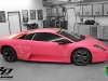 Matte Pink Lamborghini Murcielago at Italian Stampede 2012 006